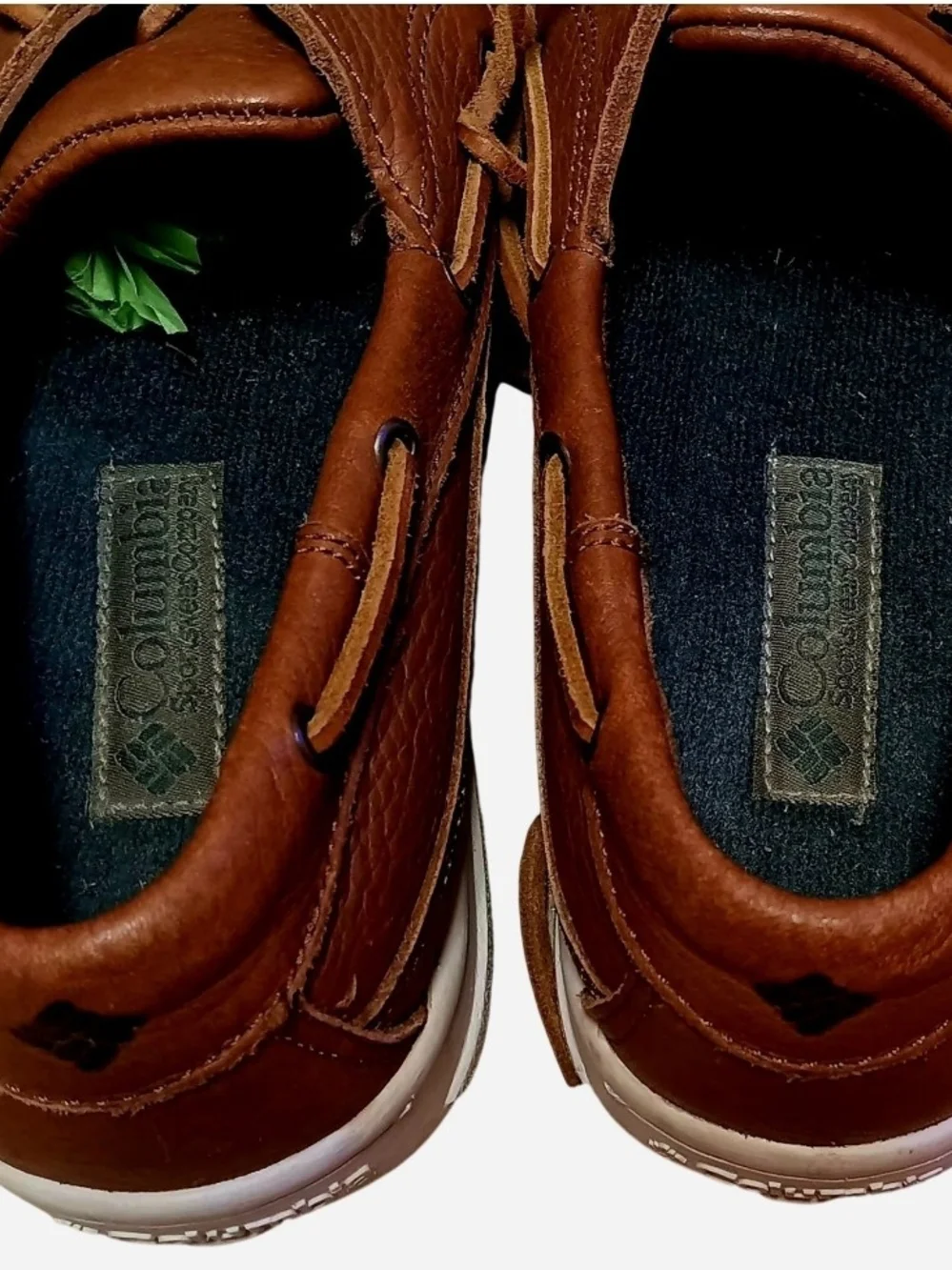 Columbia Men's Leather Boat Shoes